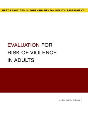 cover image of Evaluation for Risk of Violence in Adults